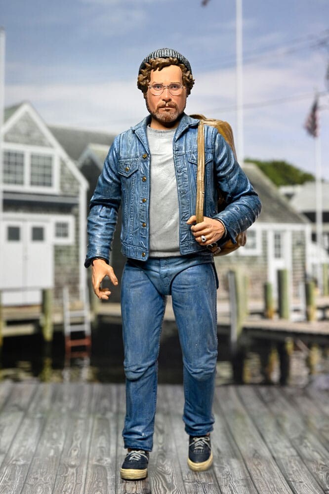 NECA | Jaws - Čelisti - sběratelská figurka Matt Hooper (Amity Arrival) 50th Anniversary 18 cm