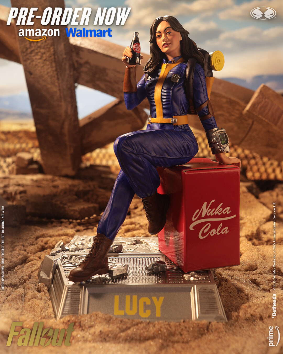 McFarlane | Fallout - sběratelská soška Lucy (Season 2) Movie Maniacs 17 cm
