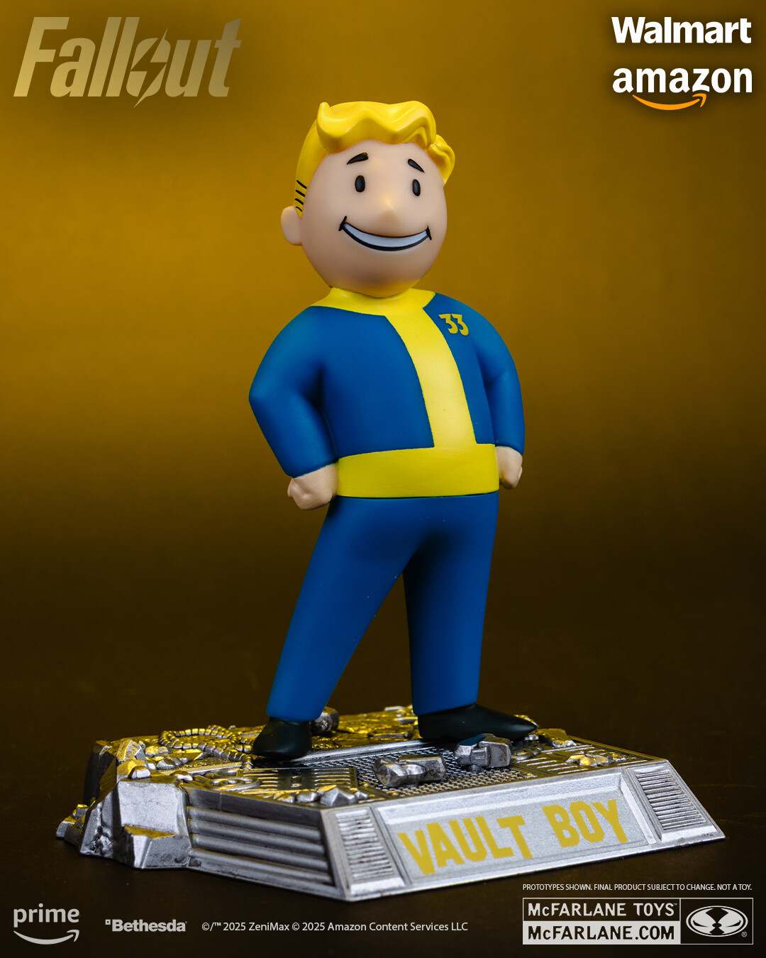 McFarlane | Fallout - sběratelská soška Vault Boy (Version 2) Movie Maniacs 14 cm