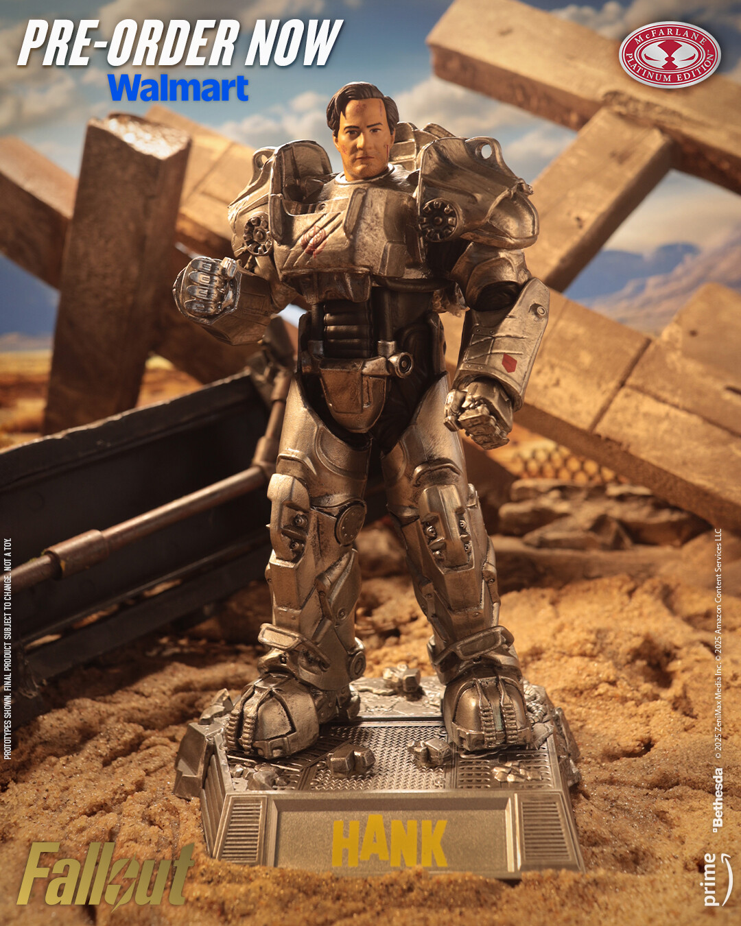 McFarlane | Fallout - sběratelská soška Hank Maclean (Season 2) Movie Maniacs 17 cm