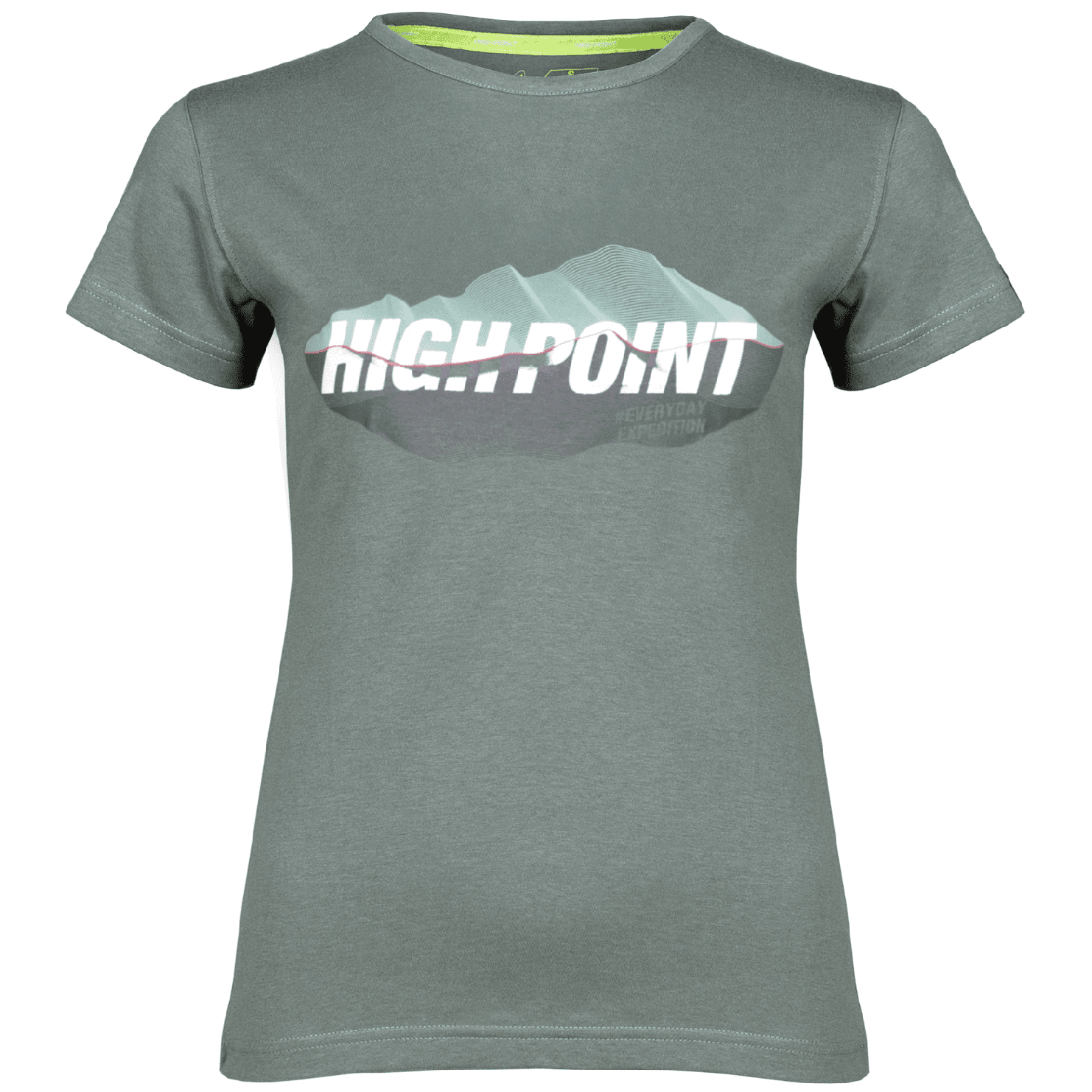Dámské triko High Point High Point 2.0 Lady T-Shirt Velikost: XS / Barva: zelená