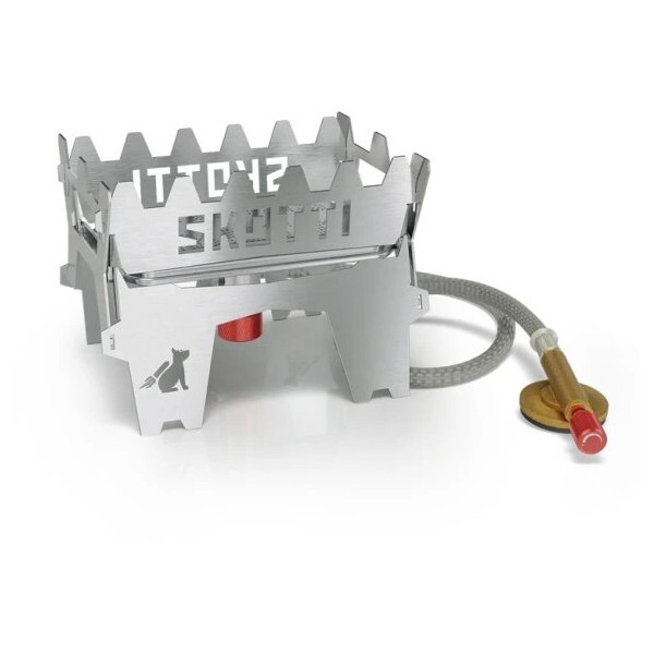 Kempingový vařič SKOTTI Booster Barva: stříbrná