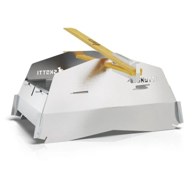 Doplněk ke grilu SKOTTI Multifunkční víko na gril Barva: stříbrná