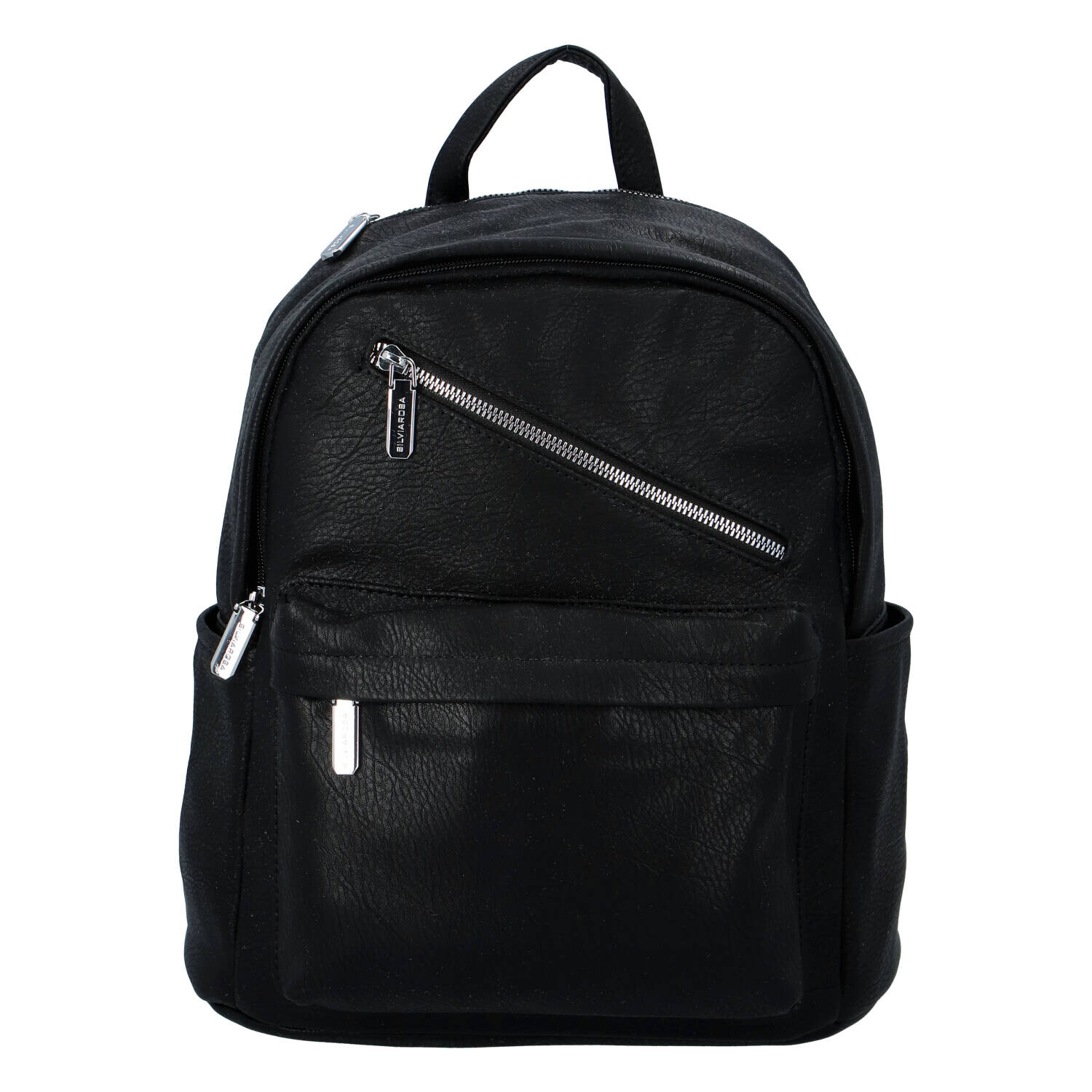 Dámský koženkový batoh Ema, černá