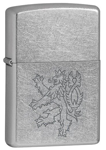 Zippo® benzínový zapalovač Czech Lion 25058