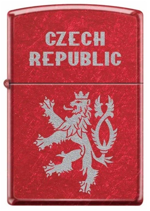 Zippo® benzínový zapalovač Czech Lion 26038