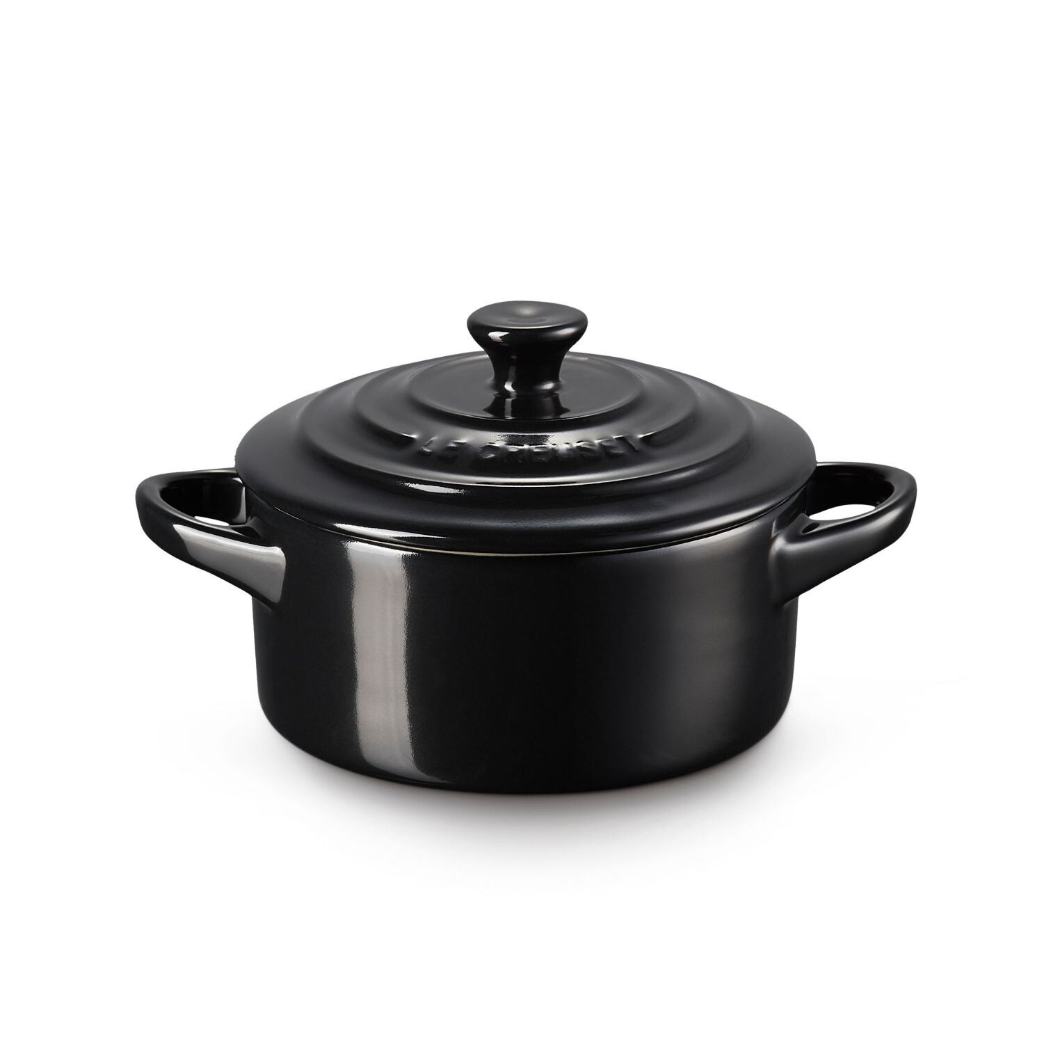 Zapékací mísa 10 cm, 250 ml, BLACK ONYX, kamenina, Le Creuset