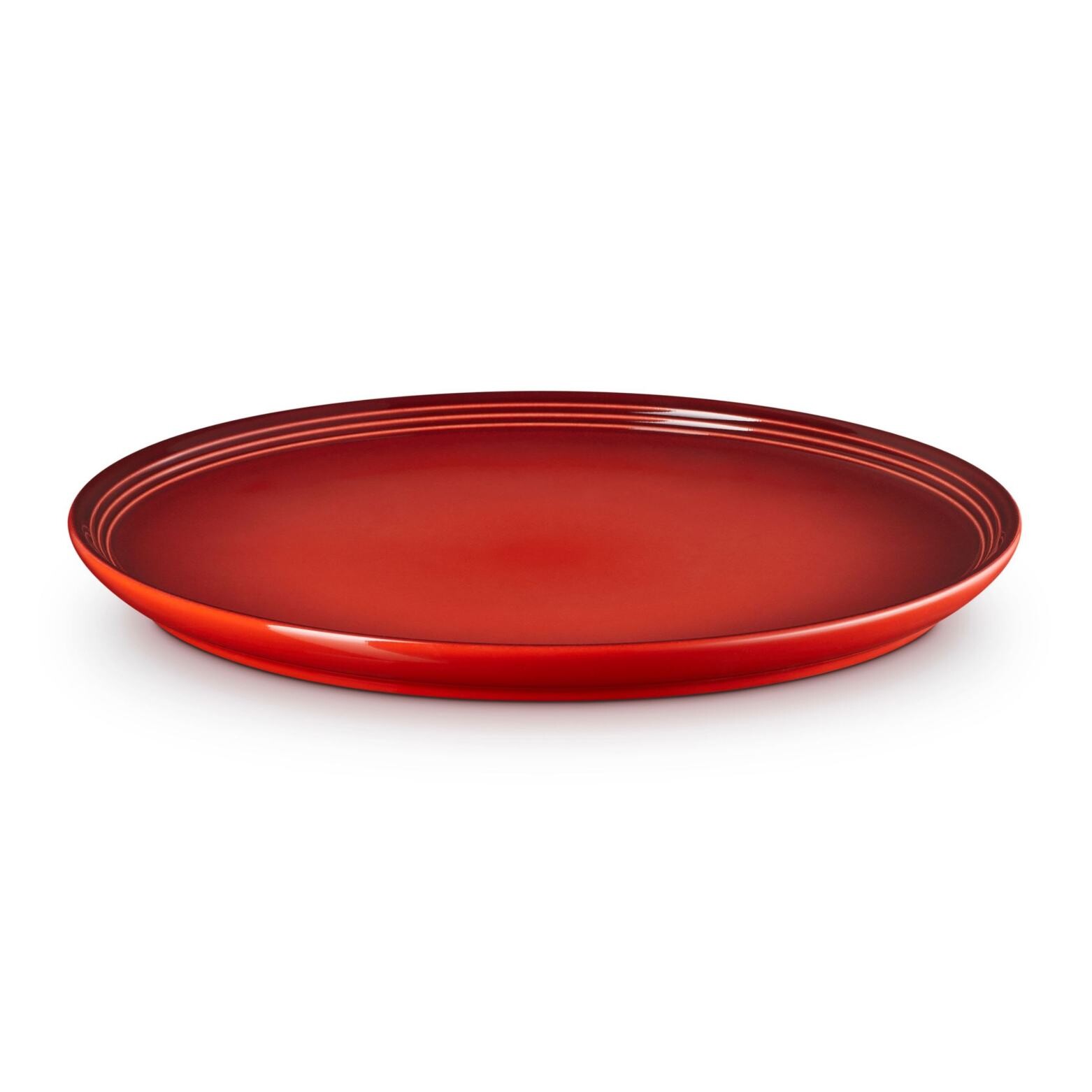 Jídelní talíř COUPE 27 cm, CERISE, kamenina, Le Creuset