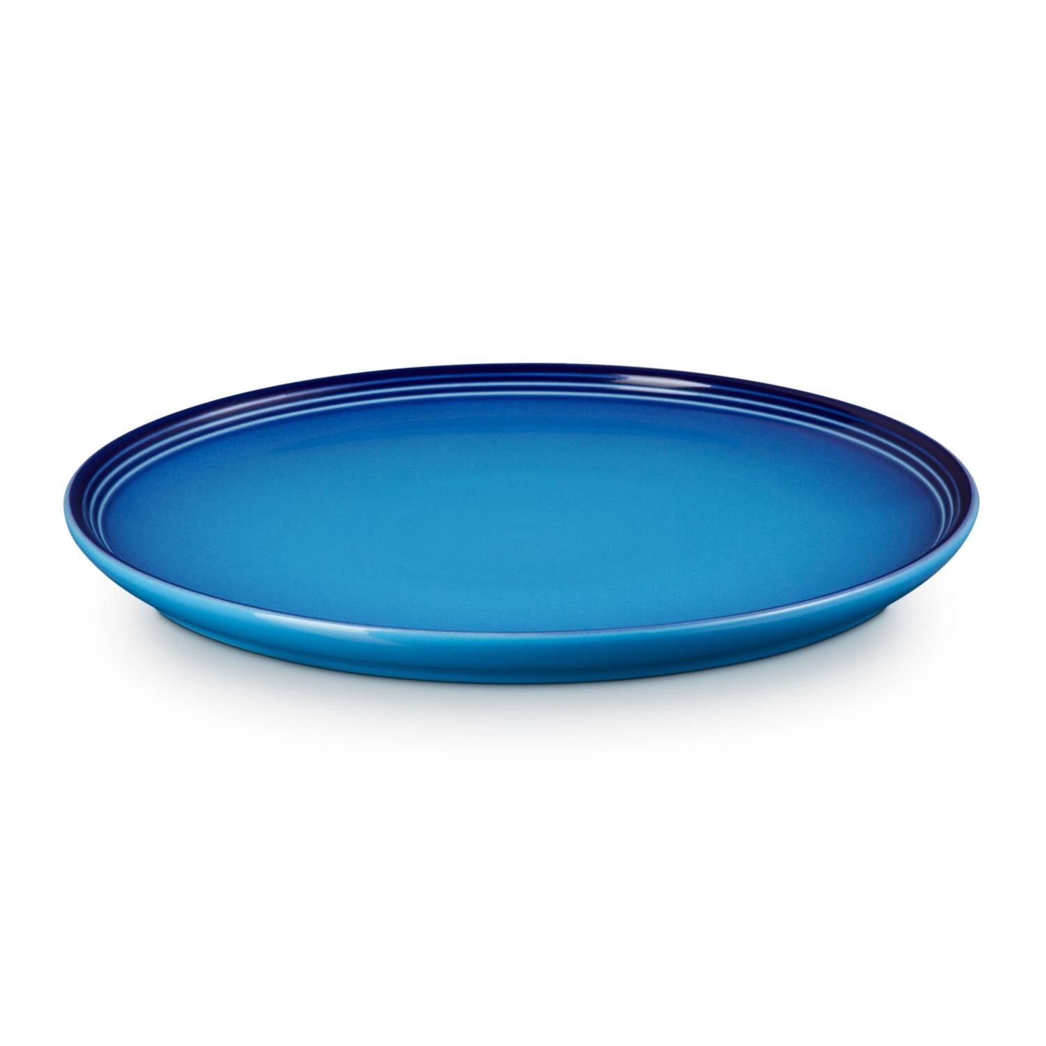 Jídelní talíř COUPE 27 cm, AZURE, kamenina, Le Creuset
