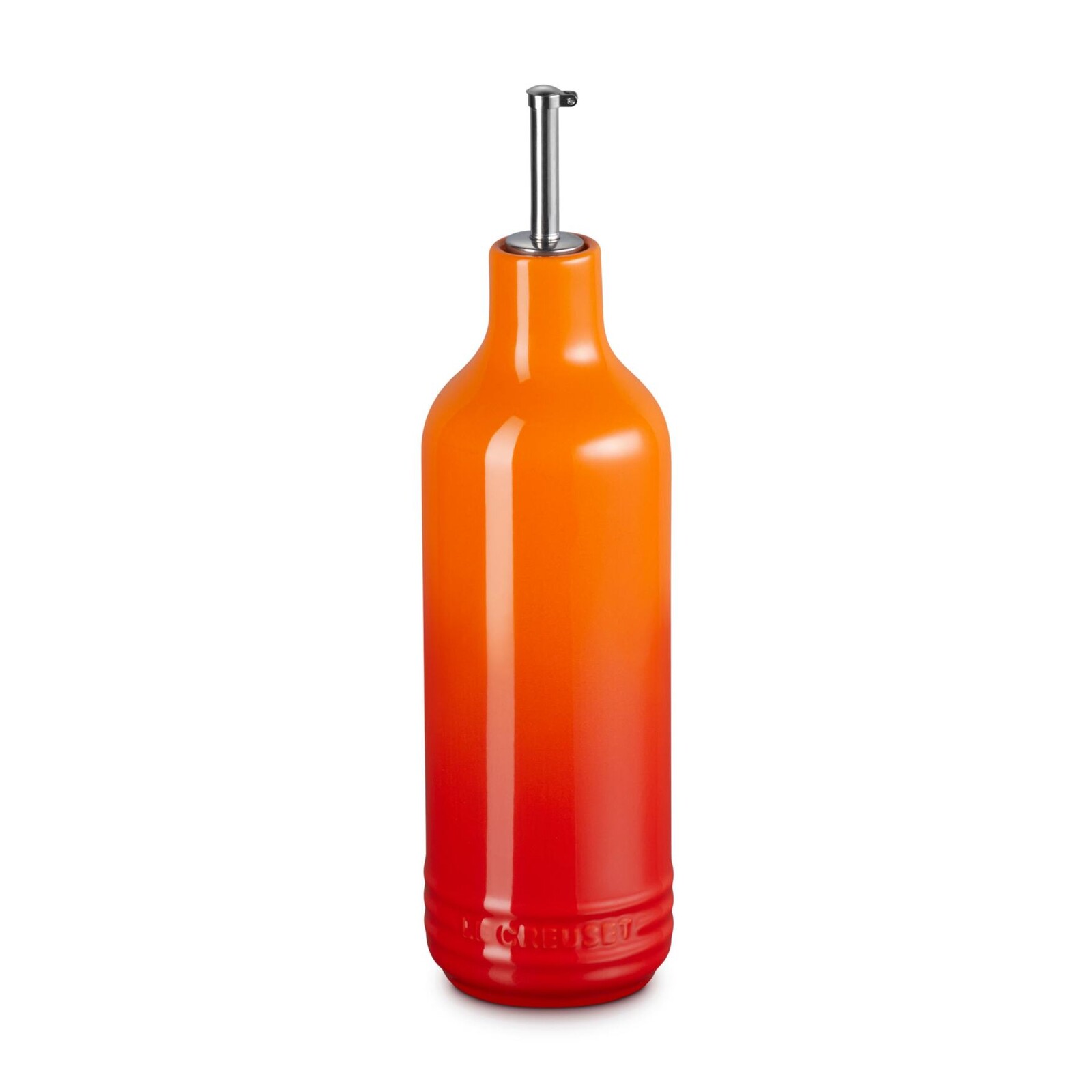Dávkovač oleje SIGNATURE 600 ml, FLAME, kamenina, Le Creuset