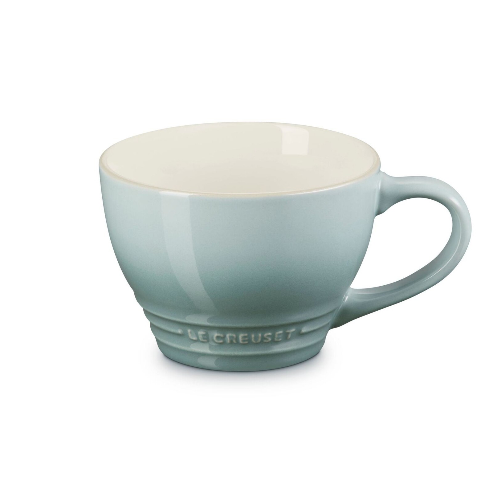 Hrnek na cappuccino 400 ml, SEA SALT, kamenina, Le Creuset