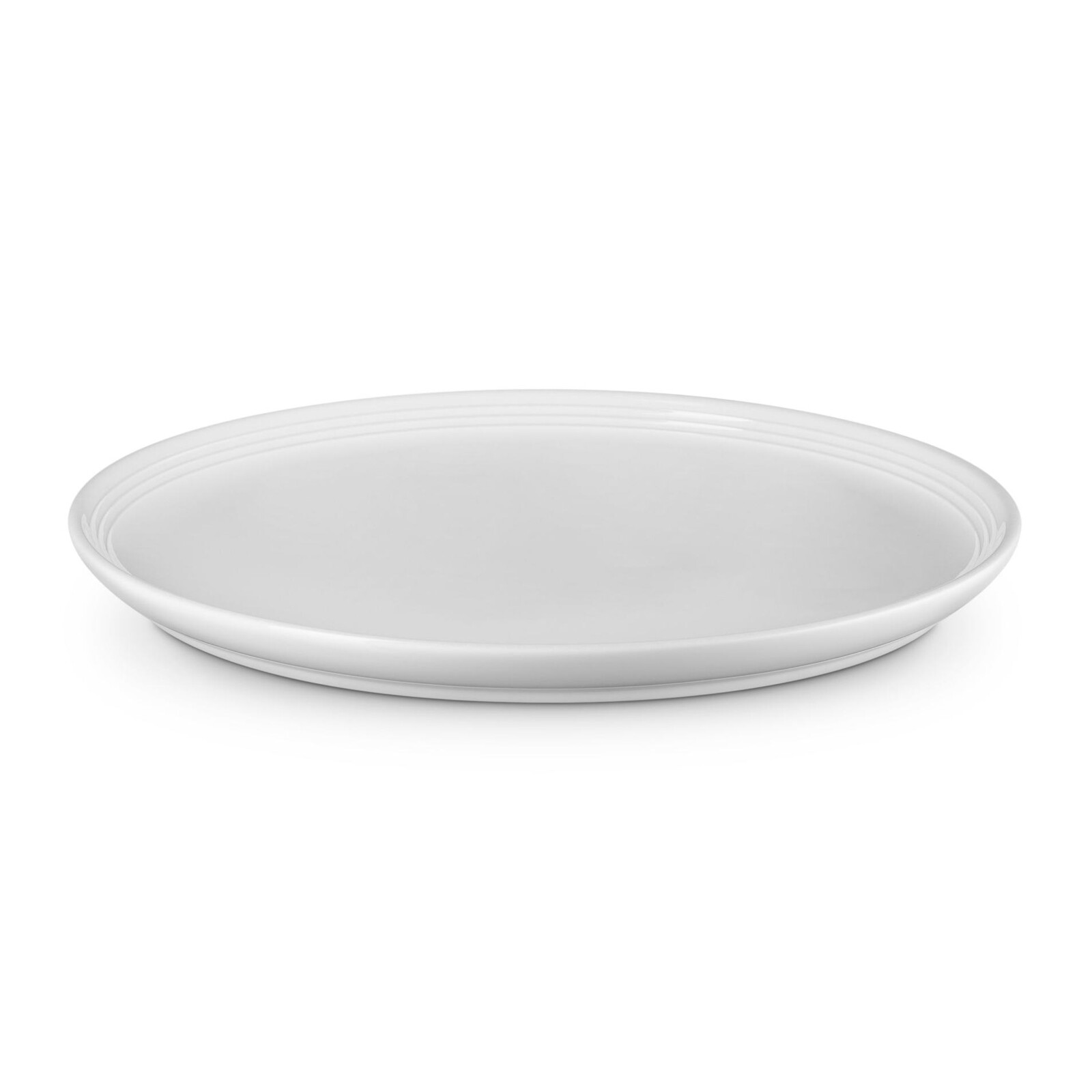 Jídelní talíř COUPE 27 cm, WHITE, kamenina, Le Creuset