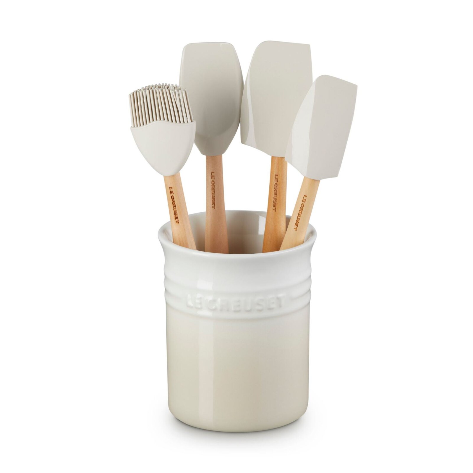 Kuchyňské náčiní, sada 4 ks, se stojanem, MERINGUE, Le Creuset