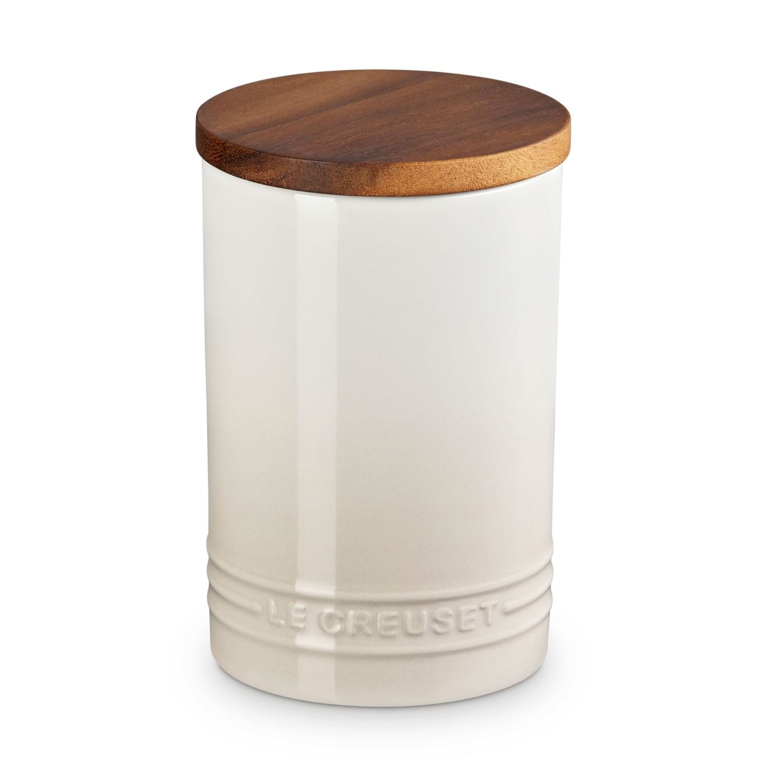 Dóza na potraviny SIGNATURE 770 ml, MERINGUE, kamenina, Le Creuset