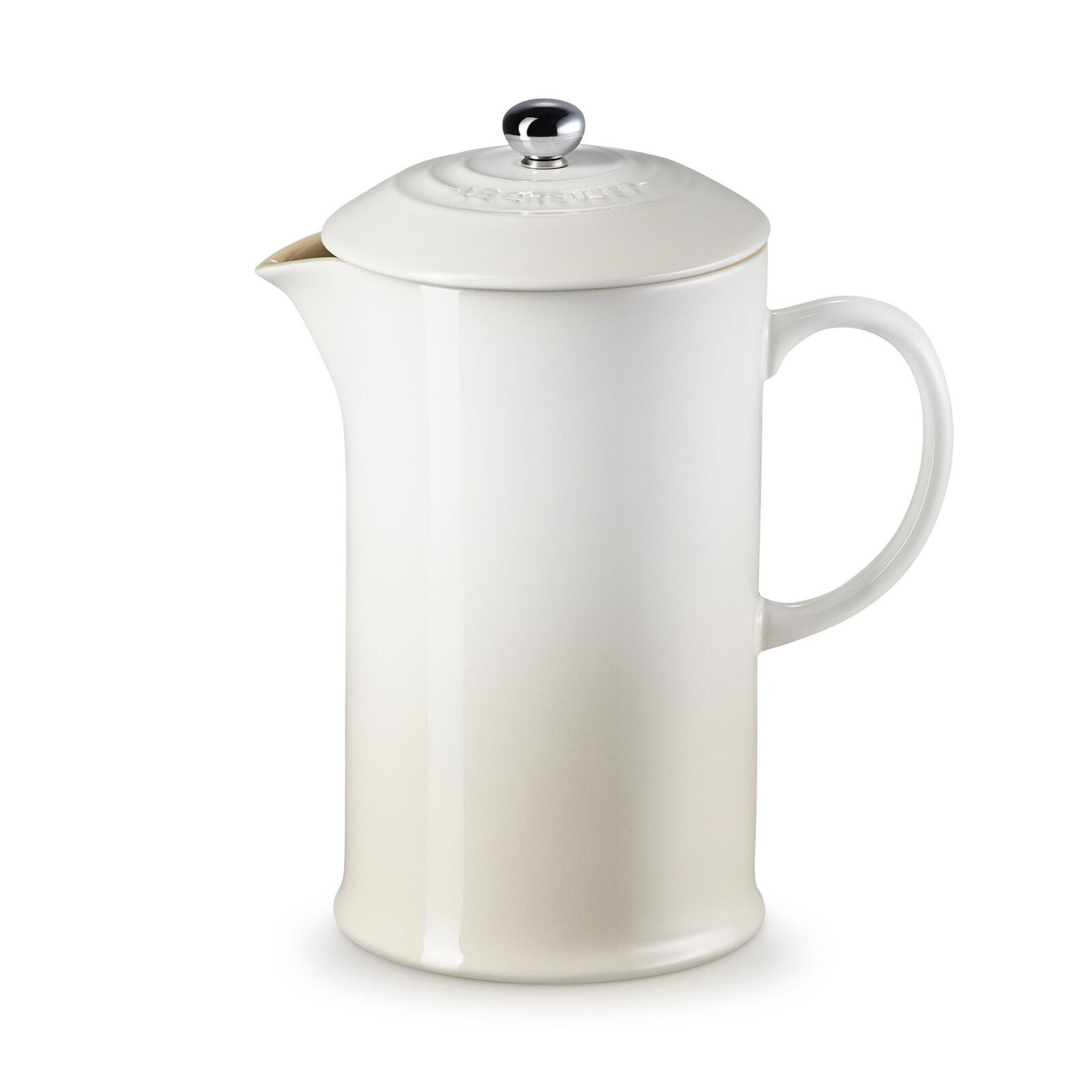 French press kávovar 1 l, MERINGUE, kamenina, Le Creuset