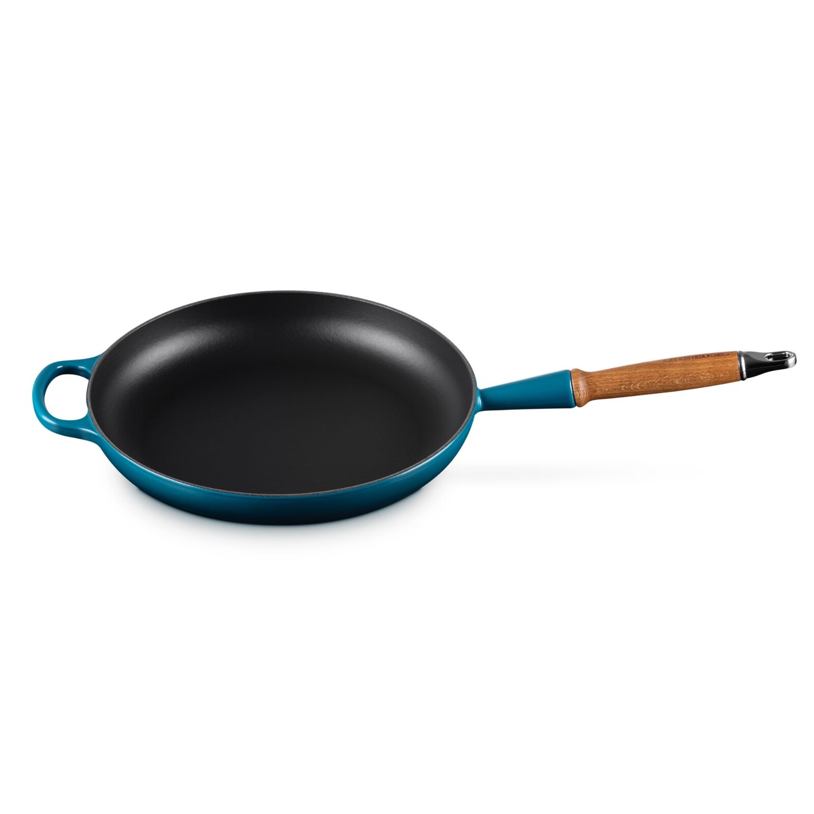 Pánev na smažení SIGNATURE 28 cm, DEEP TEAL, litina, Le Creuset