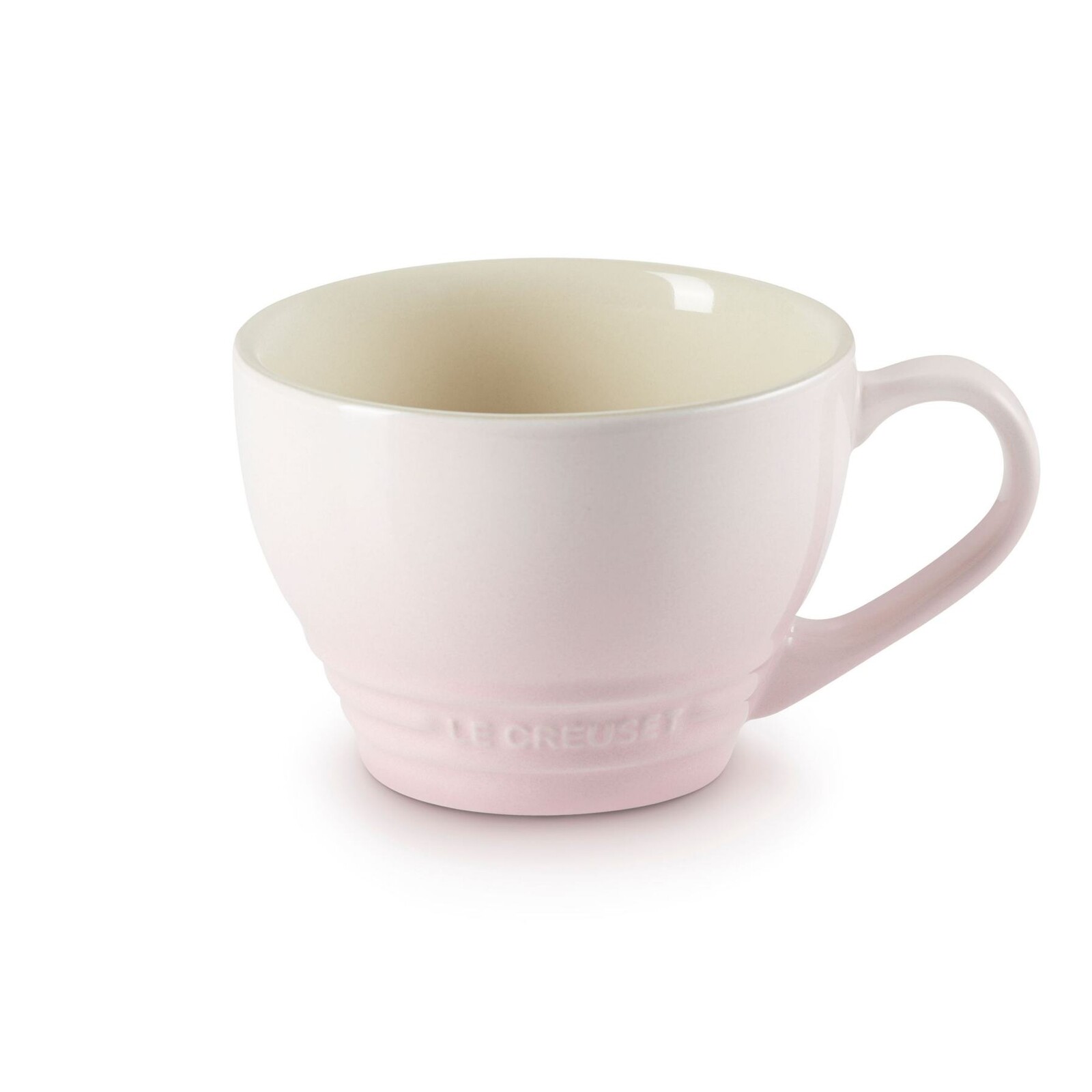 Hrnek na cappuccino 400 ml, SHELL PINK, kamenina, Le Creuset