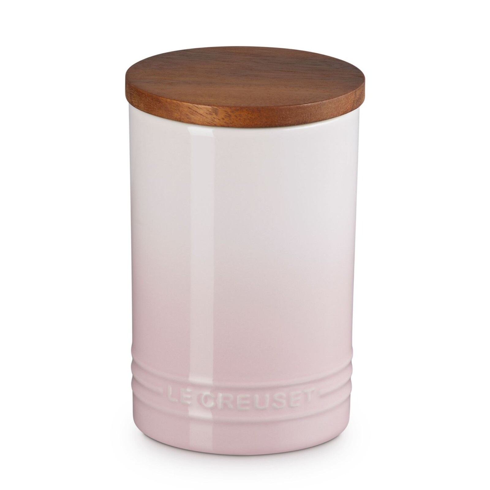 Dóza na potraviny SIGNATURE 770 ml, SHELL PINK, kamenina, Le Creuset