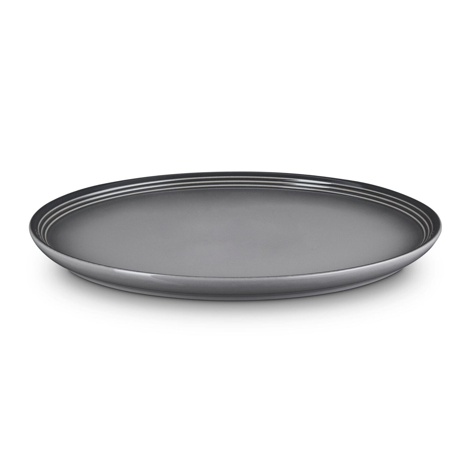 Jídelní talíř COUPE 27 cm, FLINT, kamenina, Le Creuset