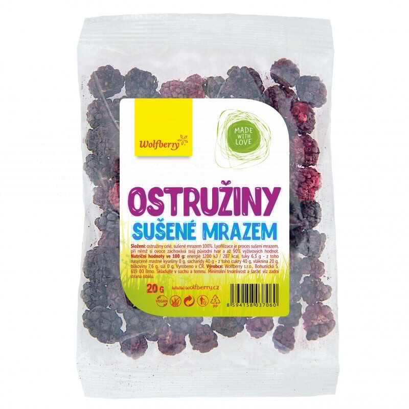 Wolfberry Ostružiny lyofilizované