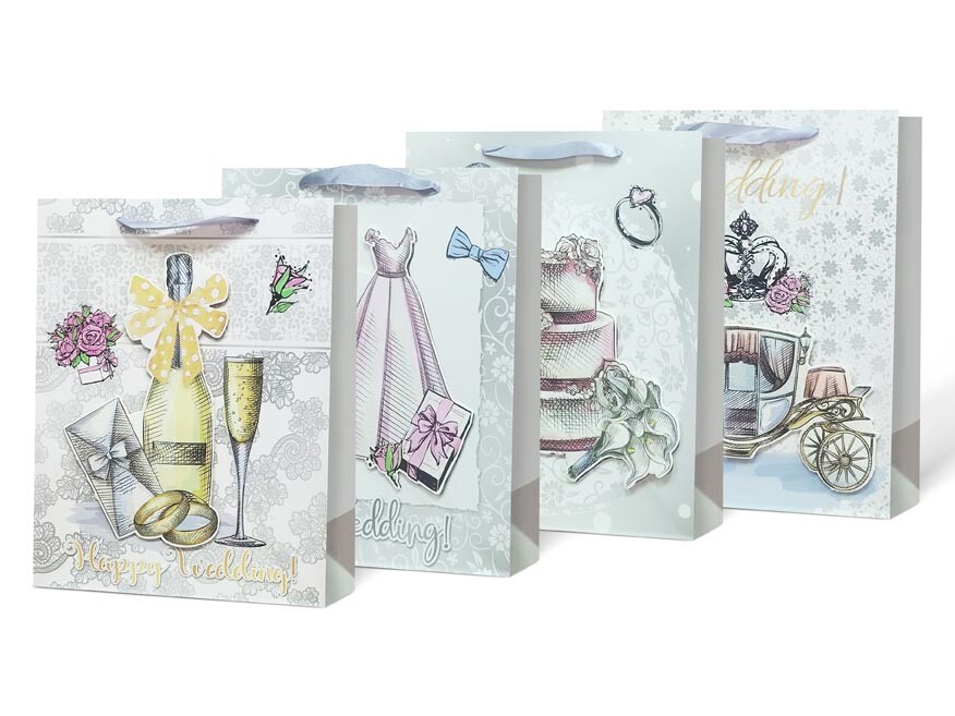 MFP 5251328 Taška dárková L LUX mix č.54 (260x320x120)