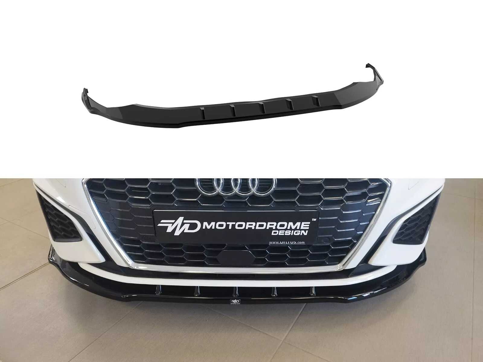 Motordrome Design Spoiler pod přední nárazník Audi S3 / A3 S-Line 8Y
