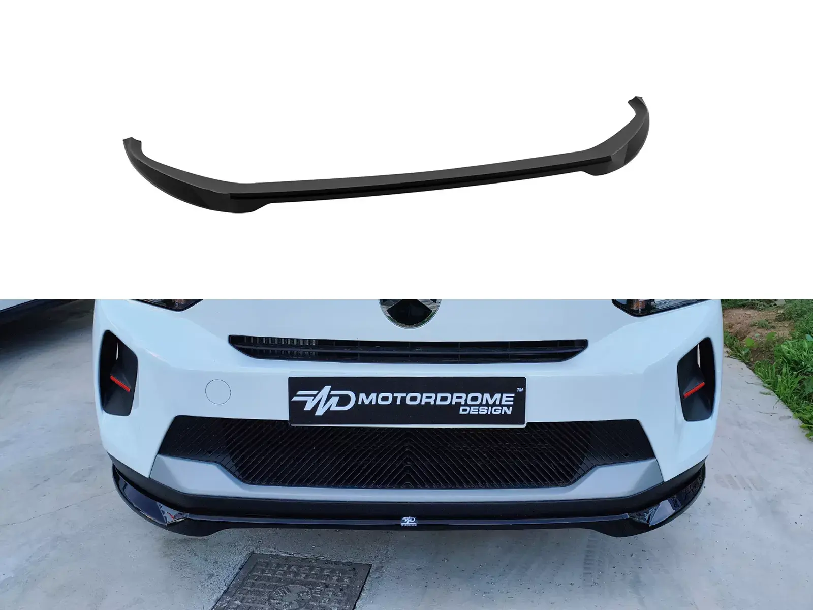 Motordrome Design Spoiler pod přední nárazník Citroen C3 Mk4