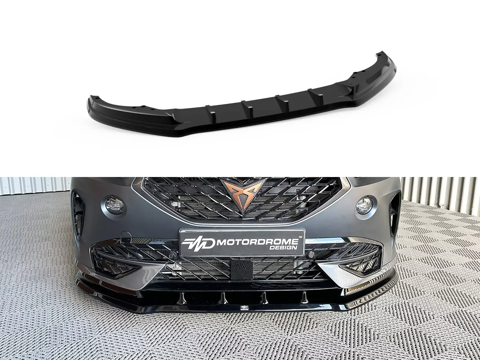 Motordrome Design Spoiler pod přední nárazník Cupra Formentor Mk1