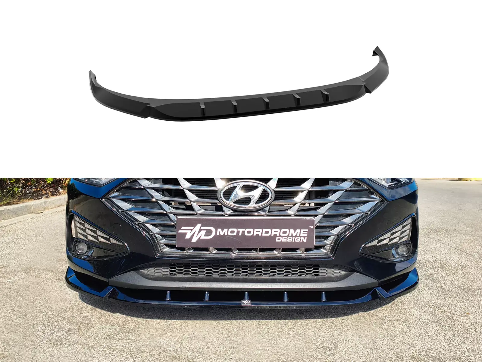 Motordrome Design Spoiler pod přední nárazník Hyundai i30 Mk3 Facelift