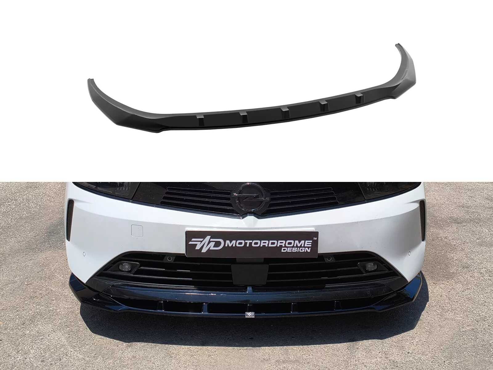Motordrome Design Spoiler pod přední nárazník Opel Astra L