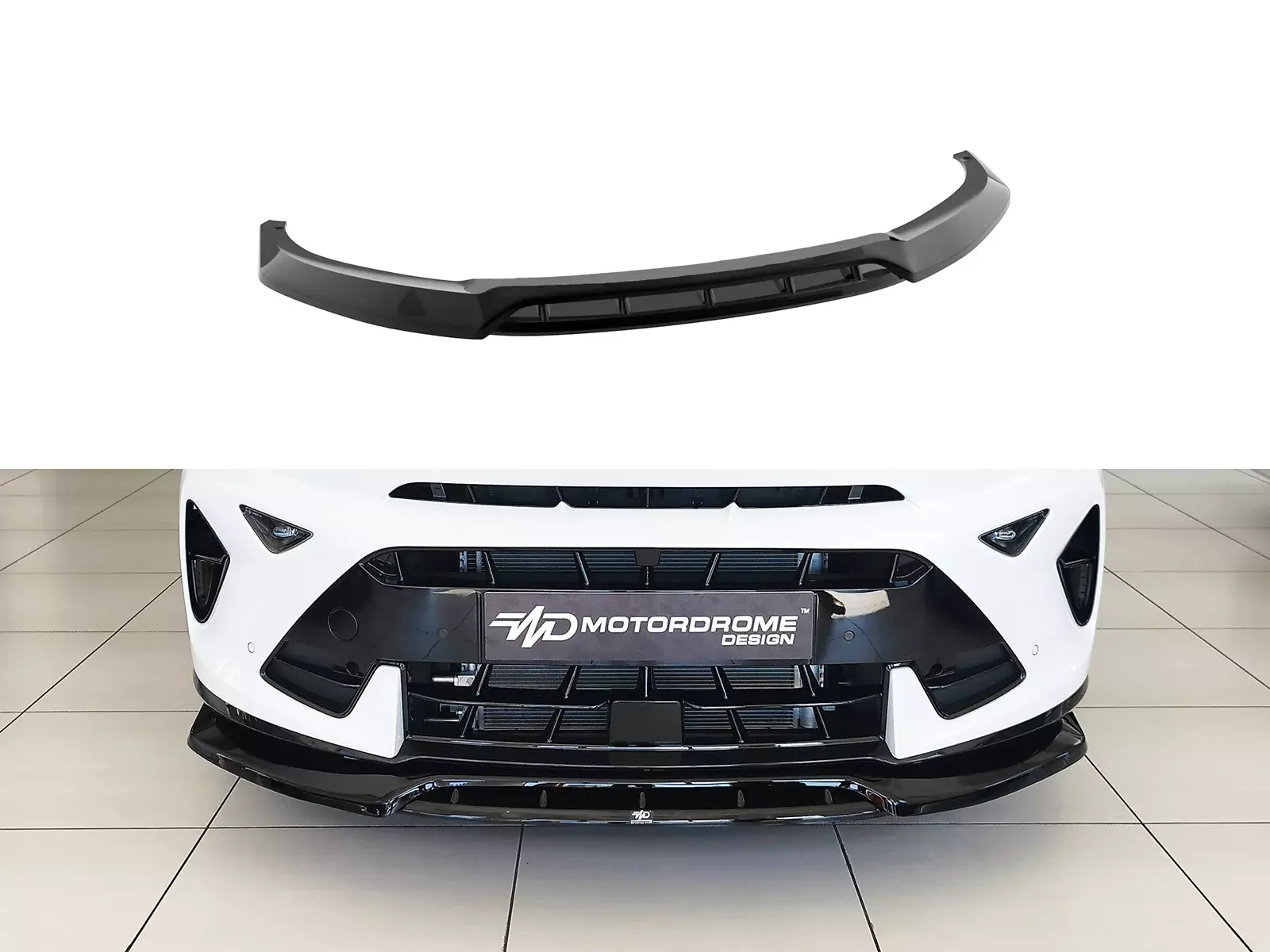 Motordrome Design Spoiler pod přední nárazník V.2 Cupra Formentor Mk1 Facelift