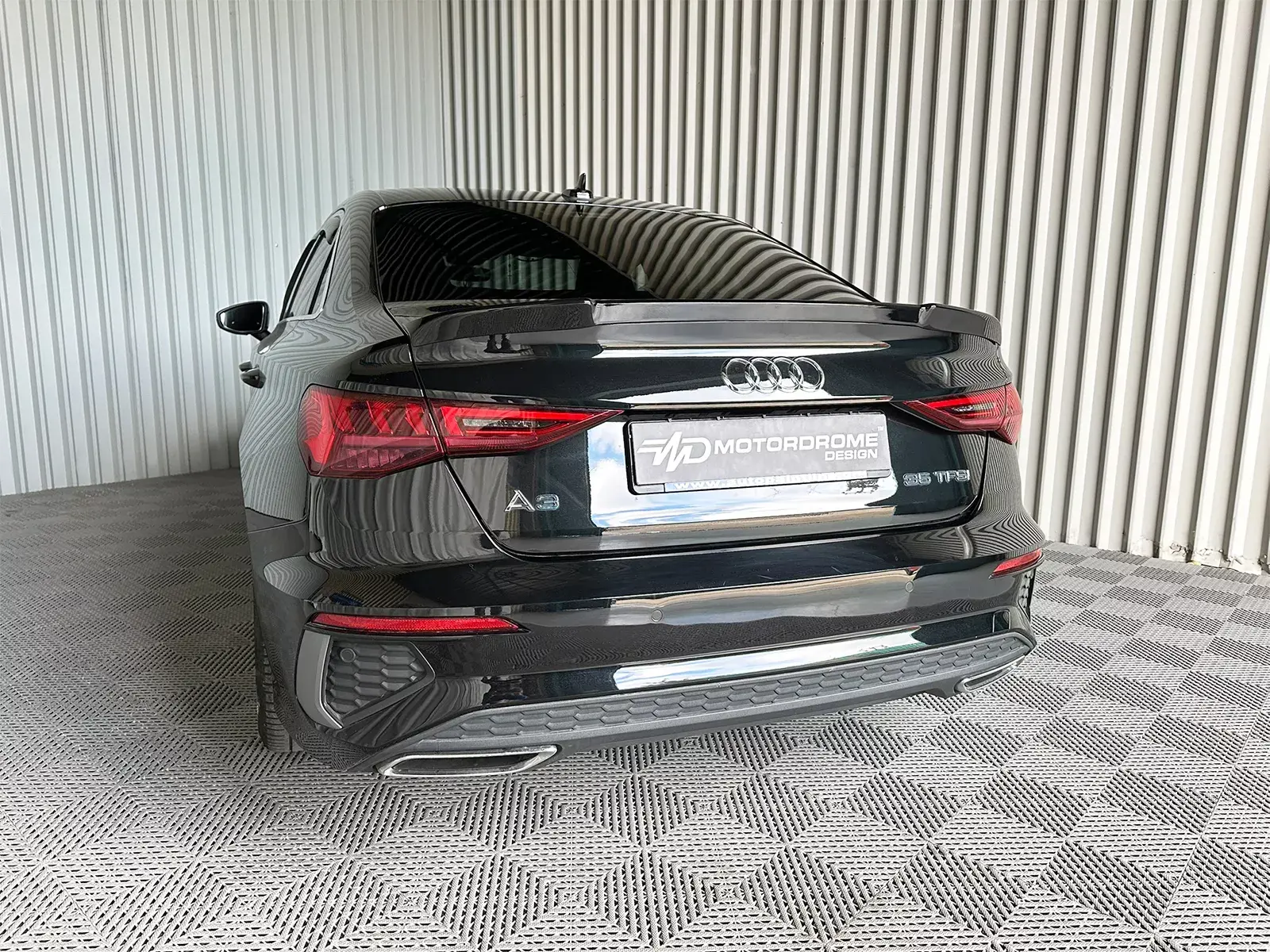 Motordrome Design Odtrhová hrana kufru Audi A3 / A3 S-Line / S3 / RS3 Sedan 8Y