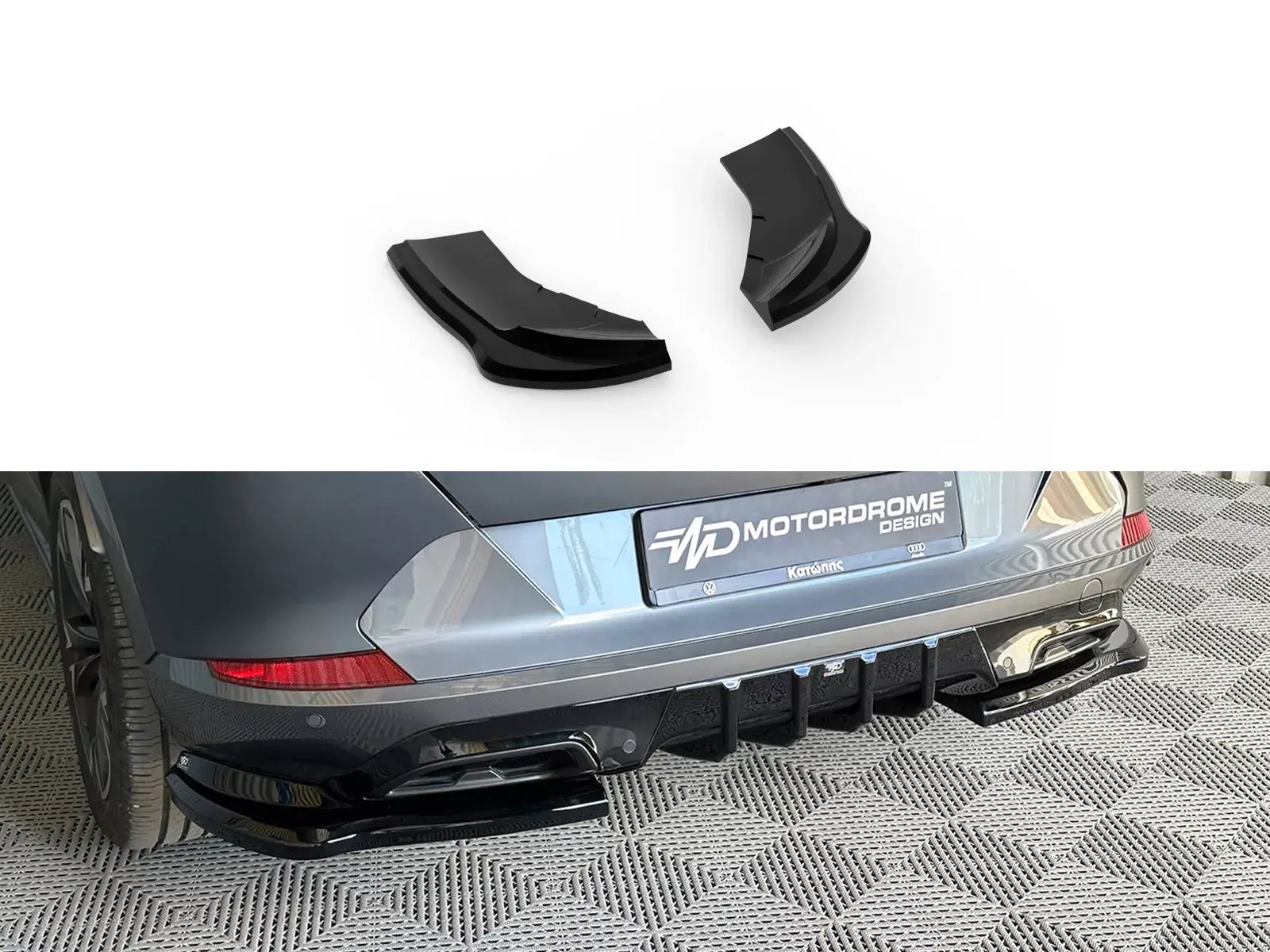 Motordrome Design Boční spoiler pod zadní nárazník Cupra Formentor Mk1