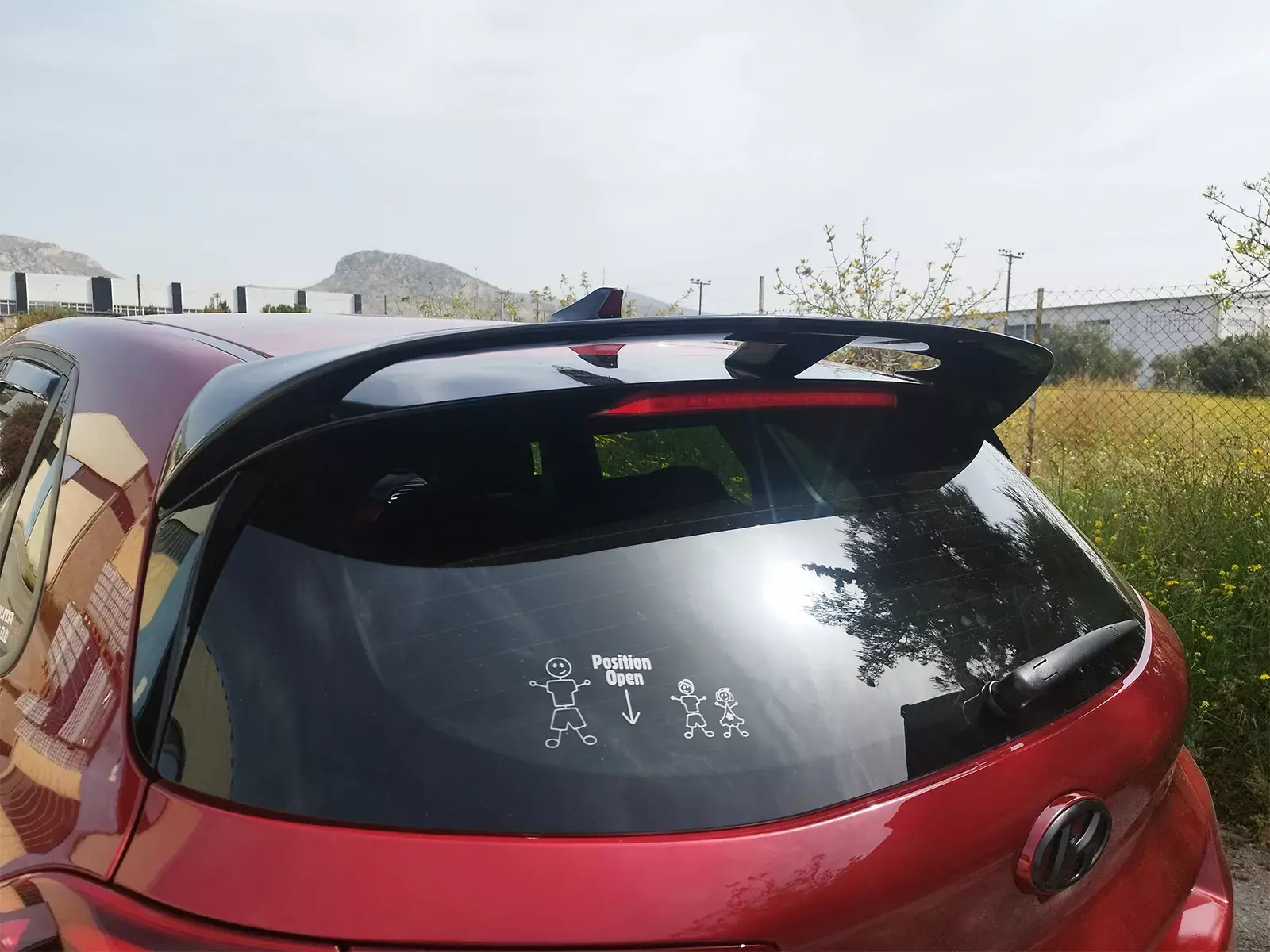 Motordrome Design Střešní spoiler Hyundai i30 Mk3 Hatchback (2016-)