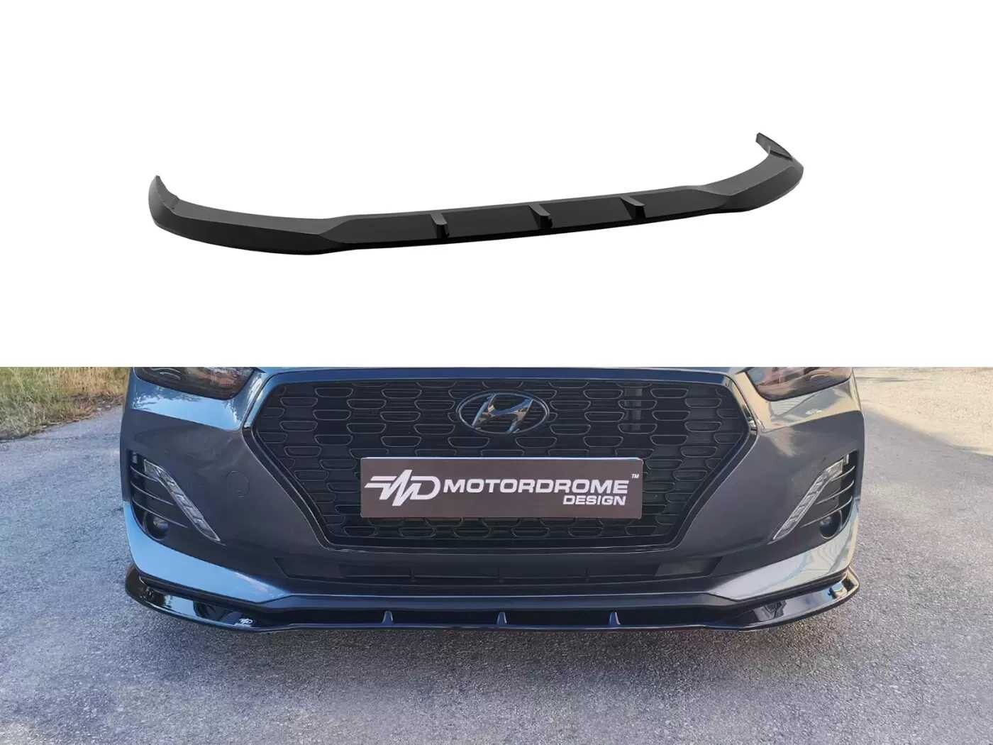 Motordrome Design Spoiler pod přední nárazník Hyundai i30 Mk3 Fastback (2016-2020)