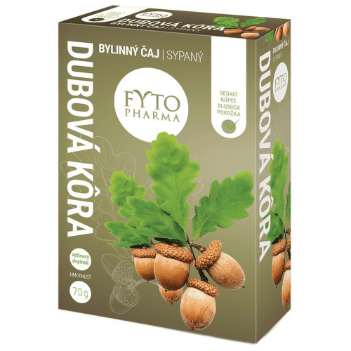 Bylinný čaj dubová kůra sypaný 70g Fytopharma