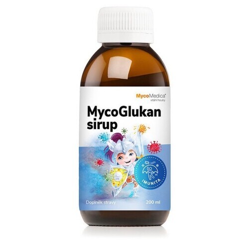 MycoMedica MycoGlukan sirup 200ml - II. jakost