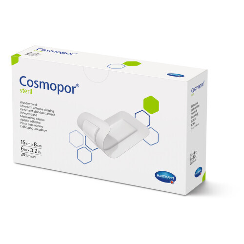 Hartmann Cosmopor náplast sterilní 15x8cm 25ks - II. jakost