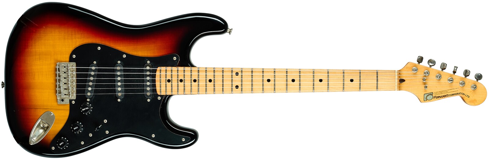 Fernandes 1980 Stone Logo 65T Strat 3TSB