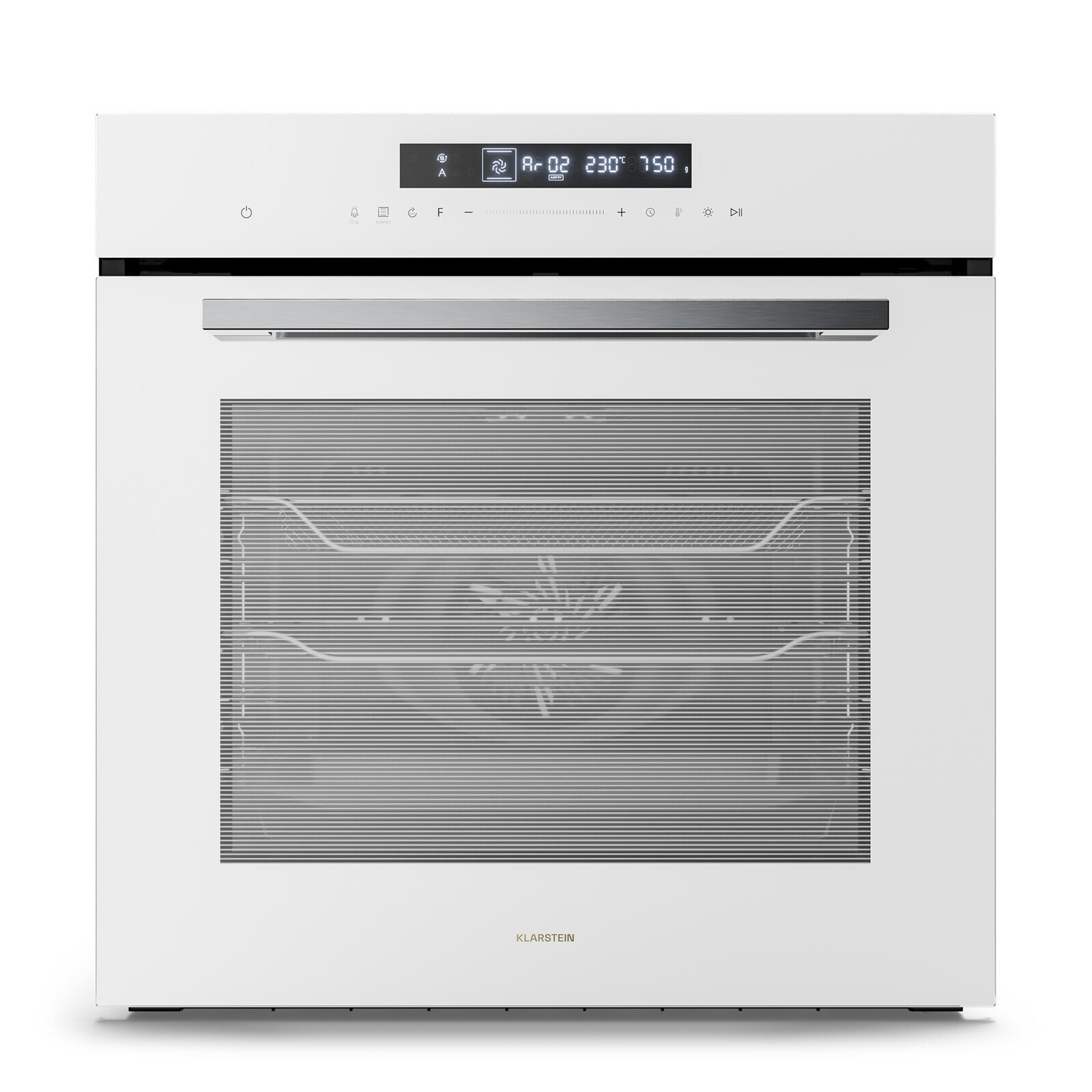 Klarstein Airjet trouba | Elektrická trouba s funkcí fritézy | 2900 W | 72 l | 60 cm