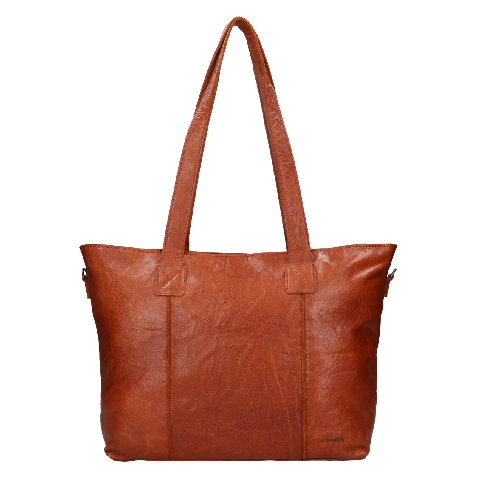 Kožená dámská kabelka Mustang Manela - koňak