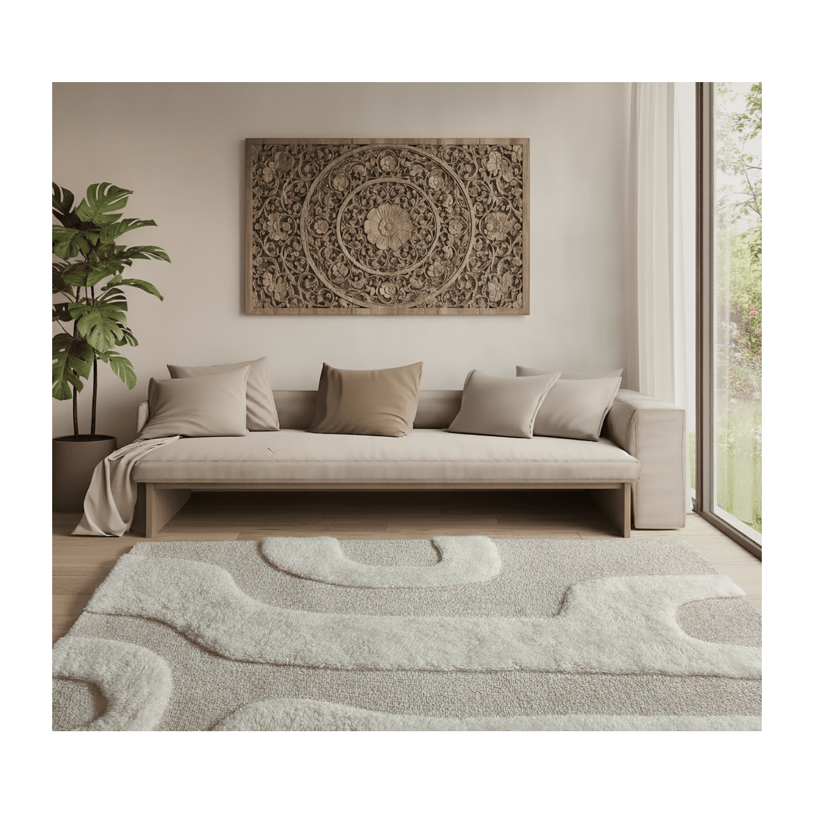 indickynabytek.cz - Koberec GILLAIN 160 x 230 cm z pravé vlny