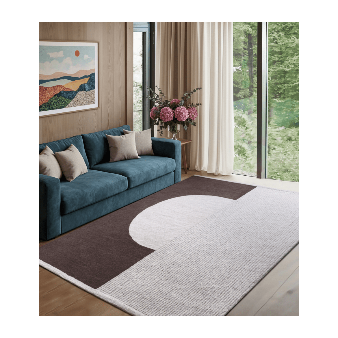 indickynabytek.cz - Koberec AKBION 160 x 230 cm z pravé vlny