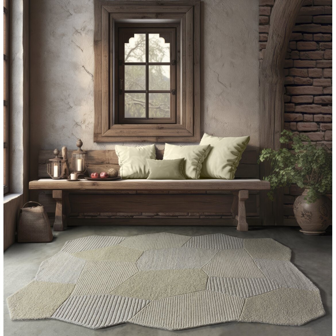 indickynabytek.cz - Koberec CARITA 160 x 230 cm z pravé vlny