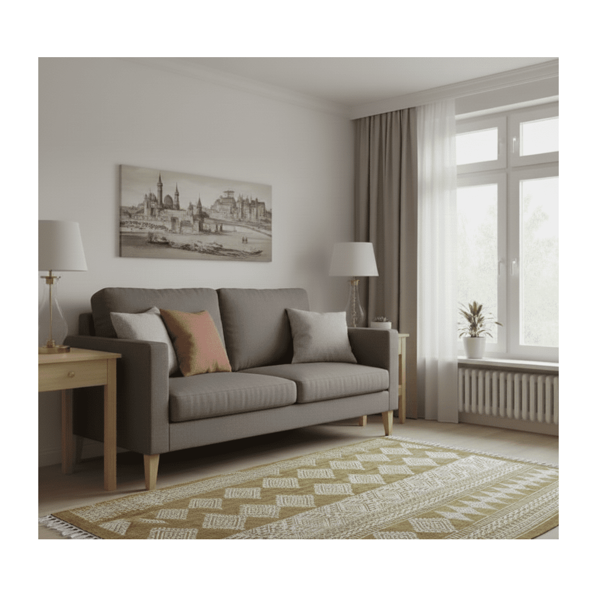 indickynabytek.cz - Koberec LEURA 120 x 180 cm z pravé bavlny