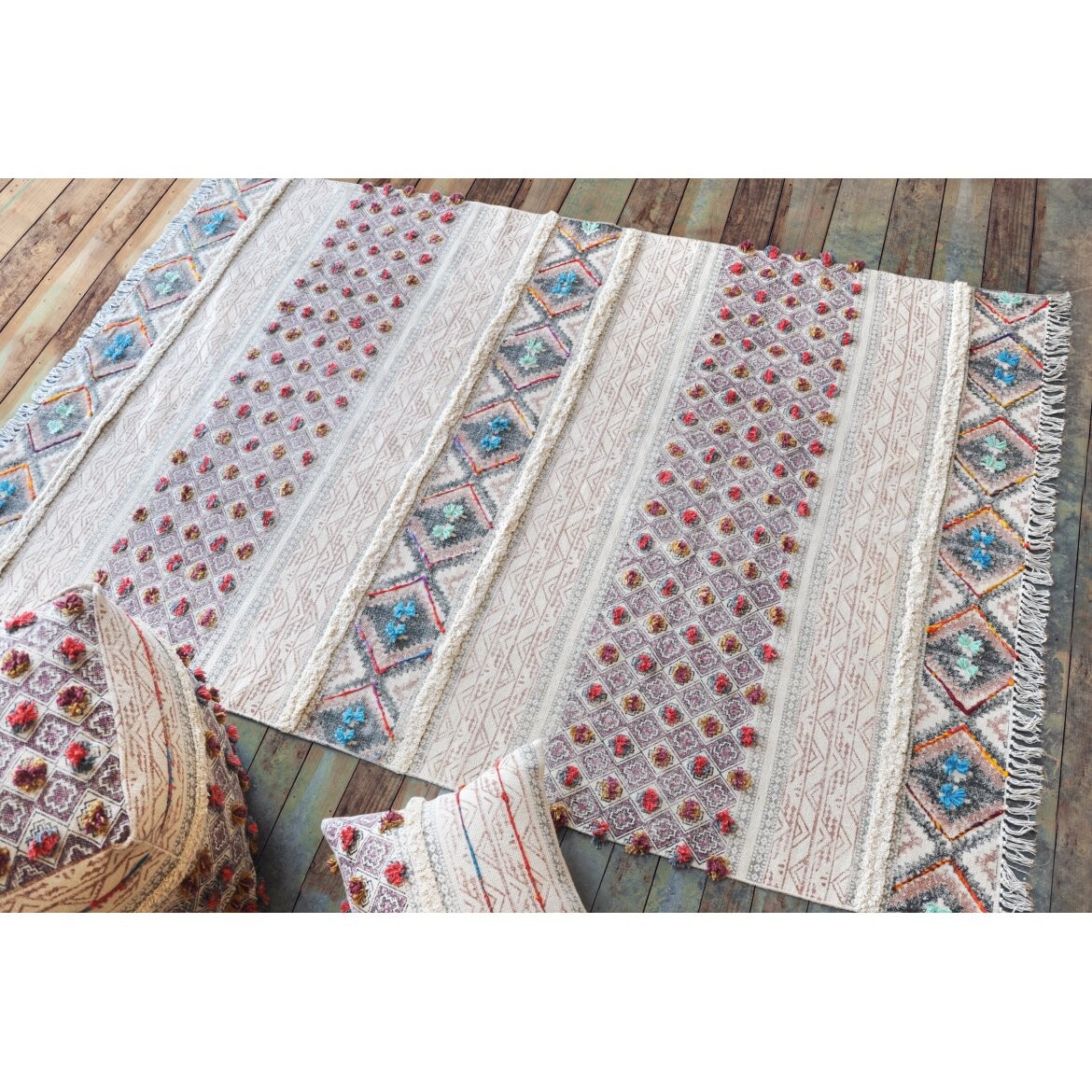 indickynabytek.cz - Koberec ADONO 190 x 290 cm z pravé bavlny a vlny