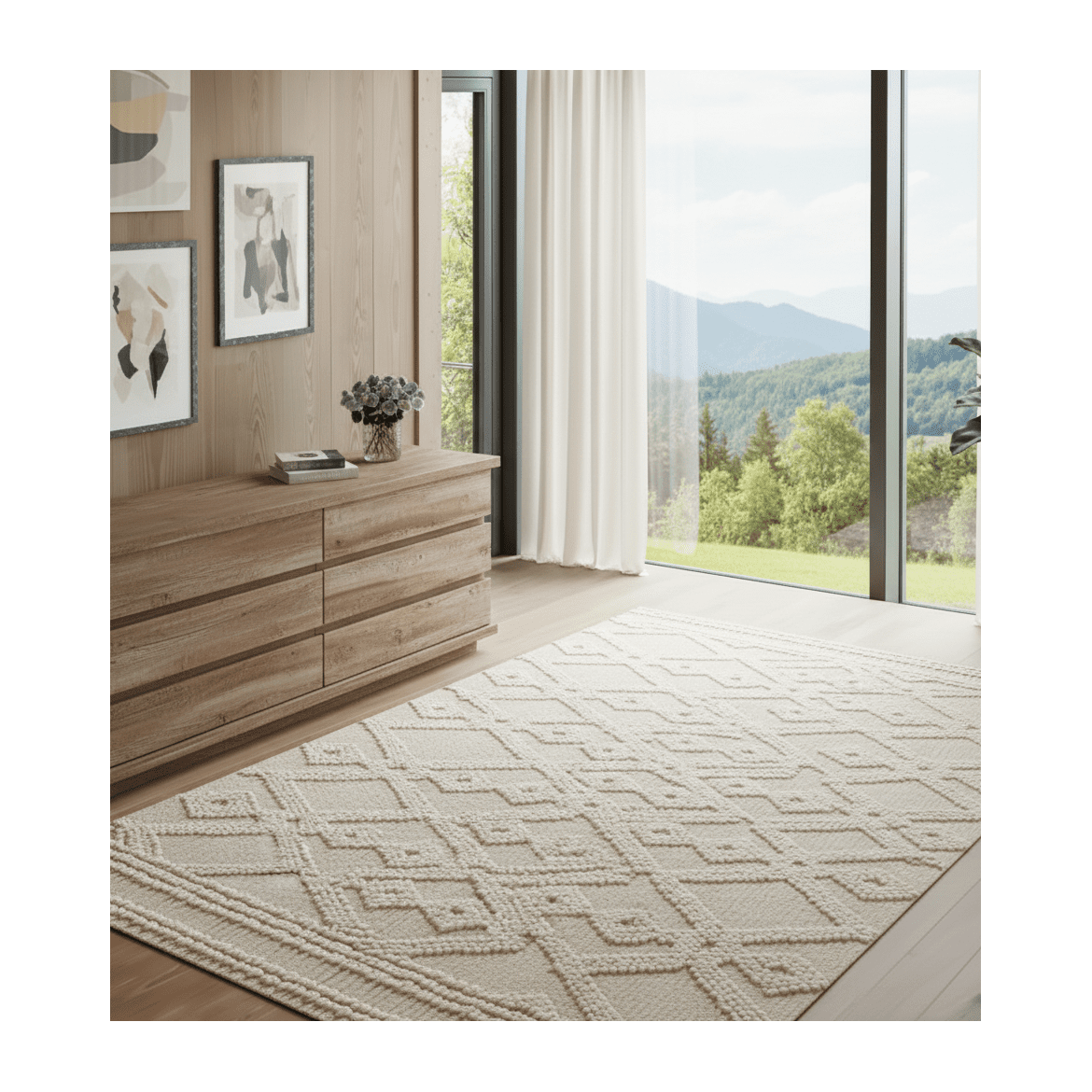 indickynabytek.cz - Koberec PARTIE 120 x 180 cm z pravé vlny