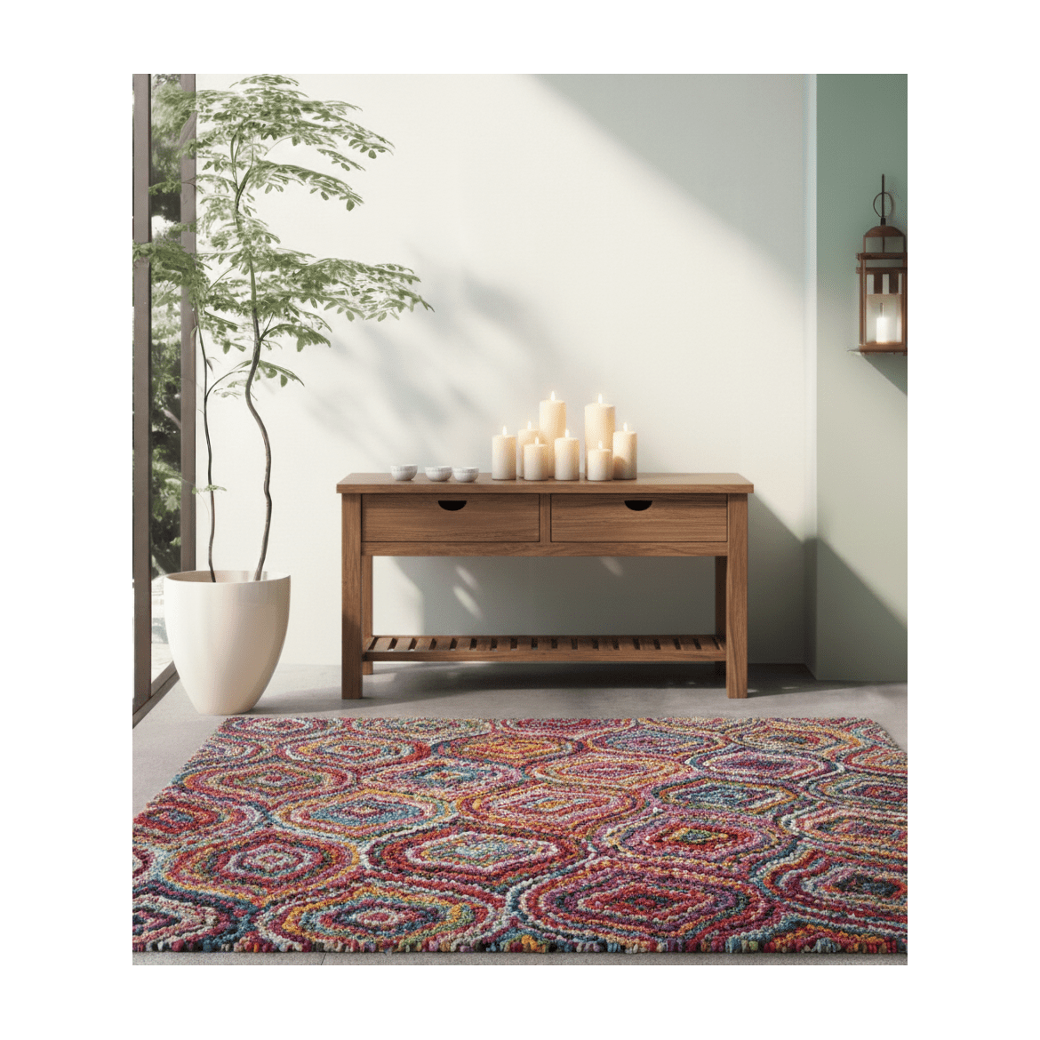 indickynabytek.cz - Koberec KOSICE 120 x 180 cm z recyklovaných materiálů