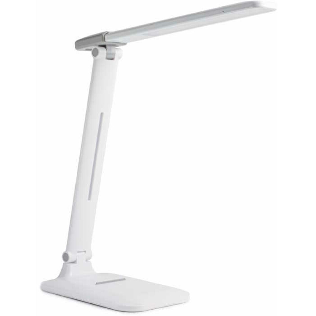 Stolní nastavitelná LED lampa bílá, 600 mAh