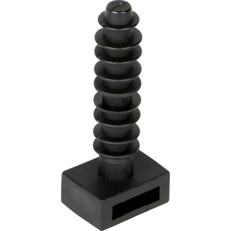 Hmoždinka ke stahovací pásce DEK PP300 UV černá 100 ks